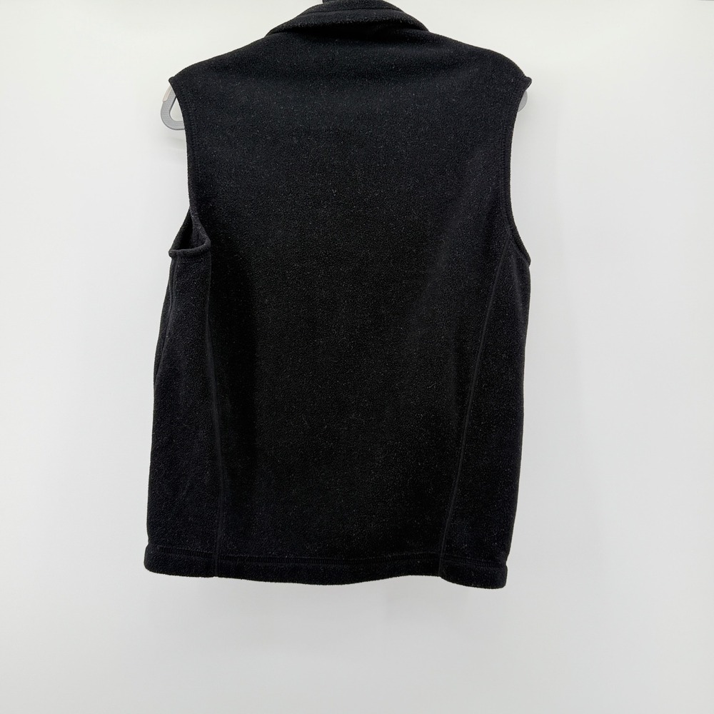 Patagonia Synchilla Fleece Vest Mens Medium Black Full Zip  Outdoor Gorpcore - Picture 3 of 5